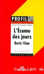 L'�cume des jours de Boris Vian