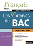 Franais - les nouvelles preuves du bac - classe des lyces